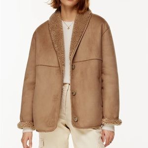Aritzia Wilfred Free Stallion Sherpa jacket